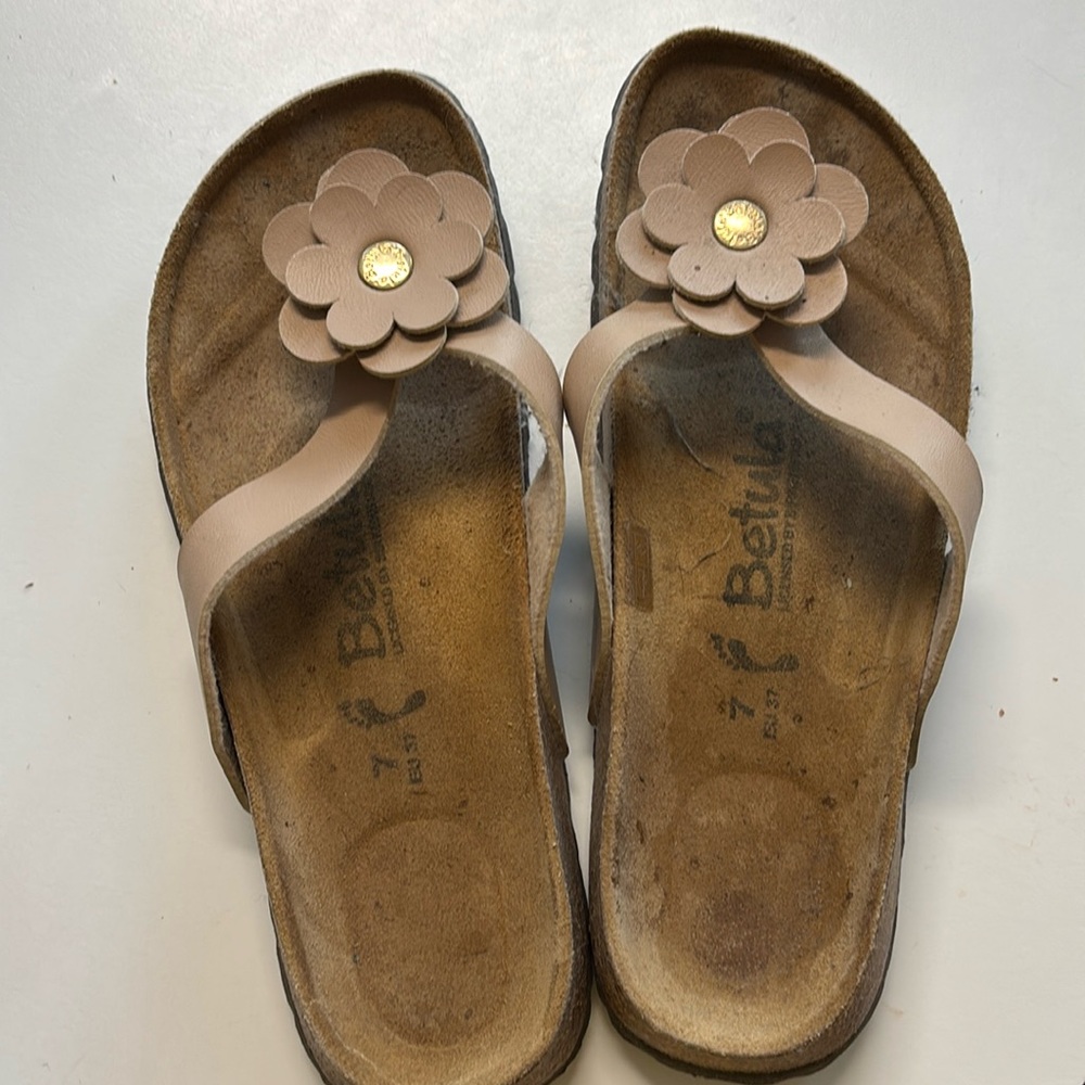 BETULA PINK FLOWER SANDALS